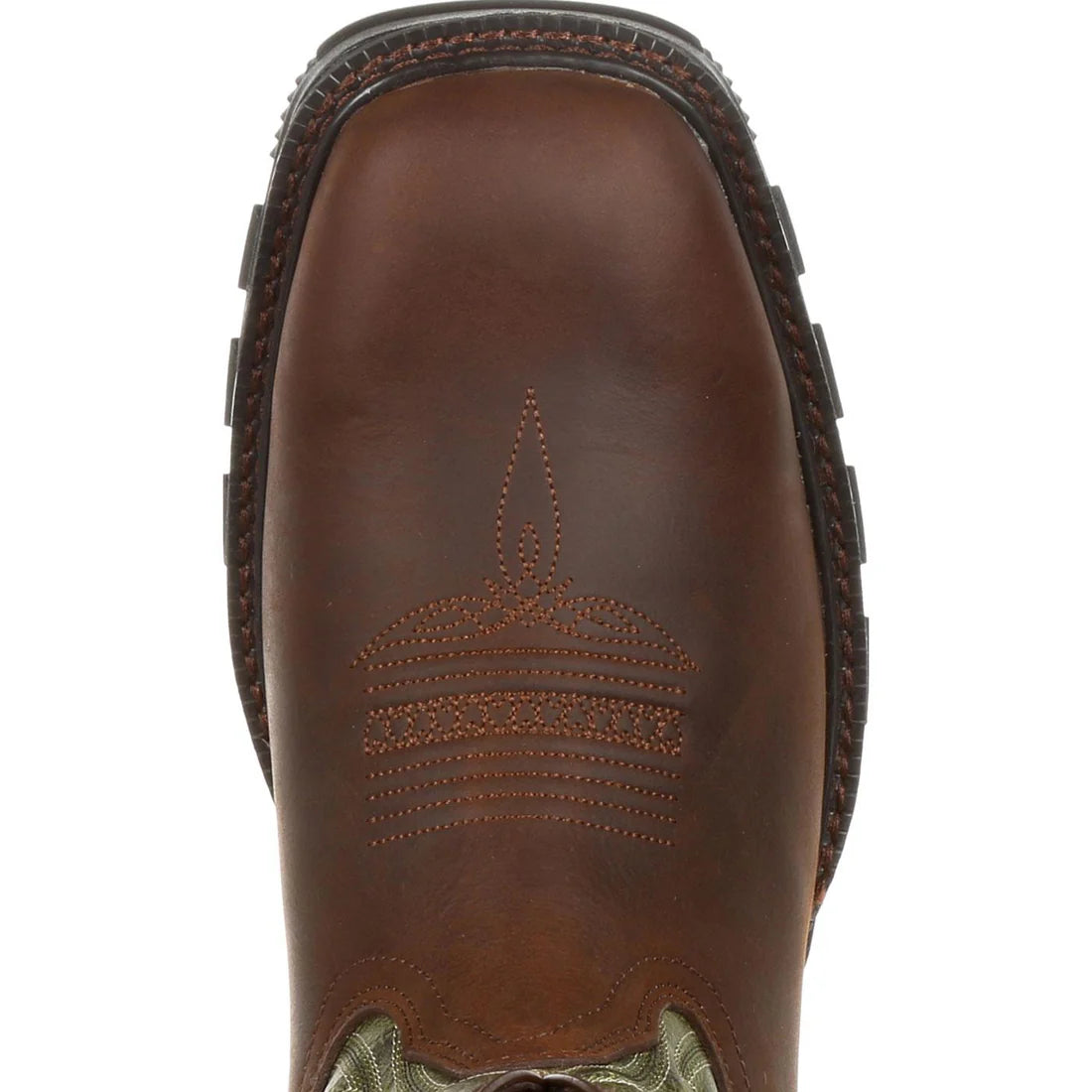 DDB0177 MAVERICK XP BOOTS-BROWN/GREEN WATERPROOF