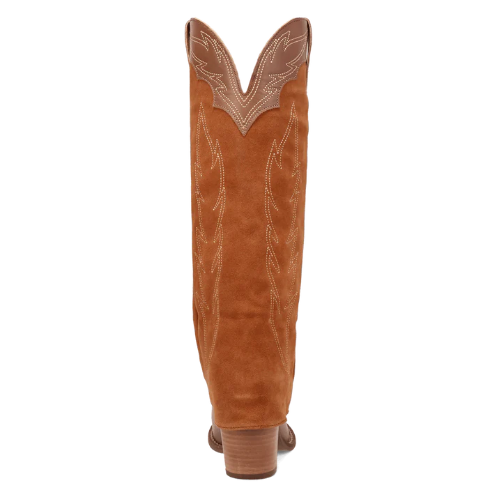 DI2280 DINGO WILD HORSES BROWN LEATHER BOOTS