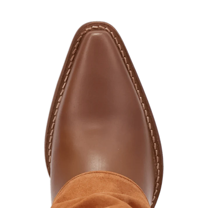 DI2280 DINGO WILD HORSES BROWN LEATHER BOOTS