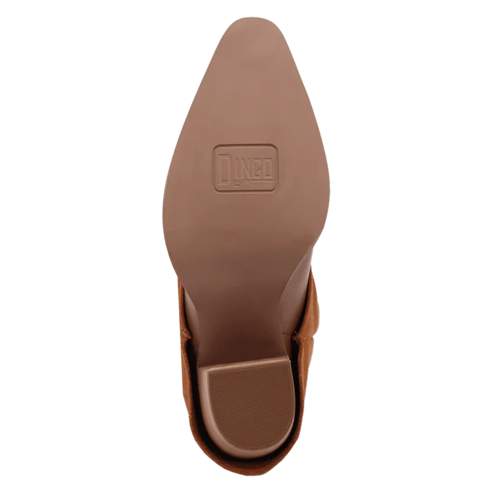 DI2280 DINGO WILD HORSES BROWN LEATHER BOOTS