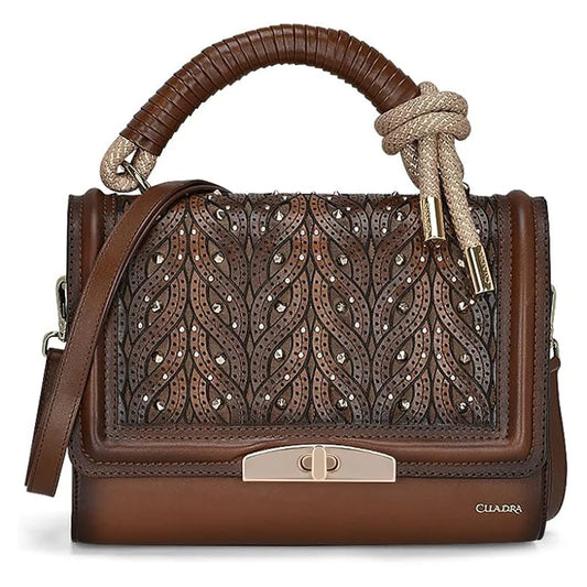DU581 CUADRA AZTECA POLONIA HONEY HANDBAG