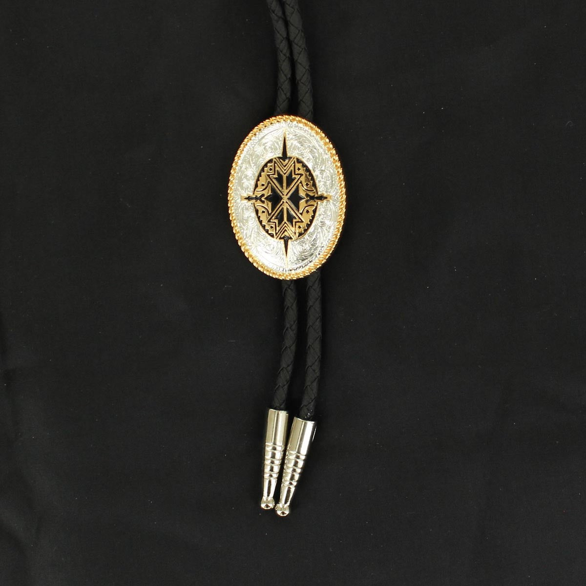 2270235 DOUBLE S ADULT BOLO AZTECK DESIGN