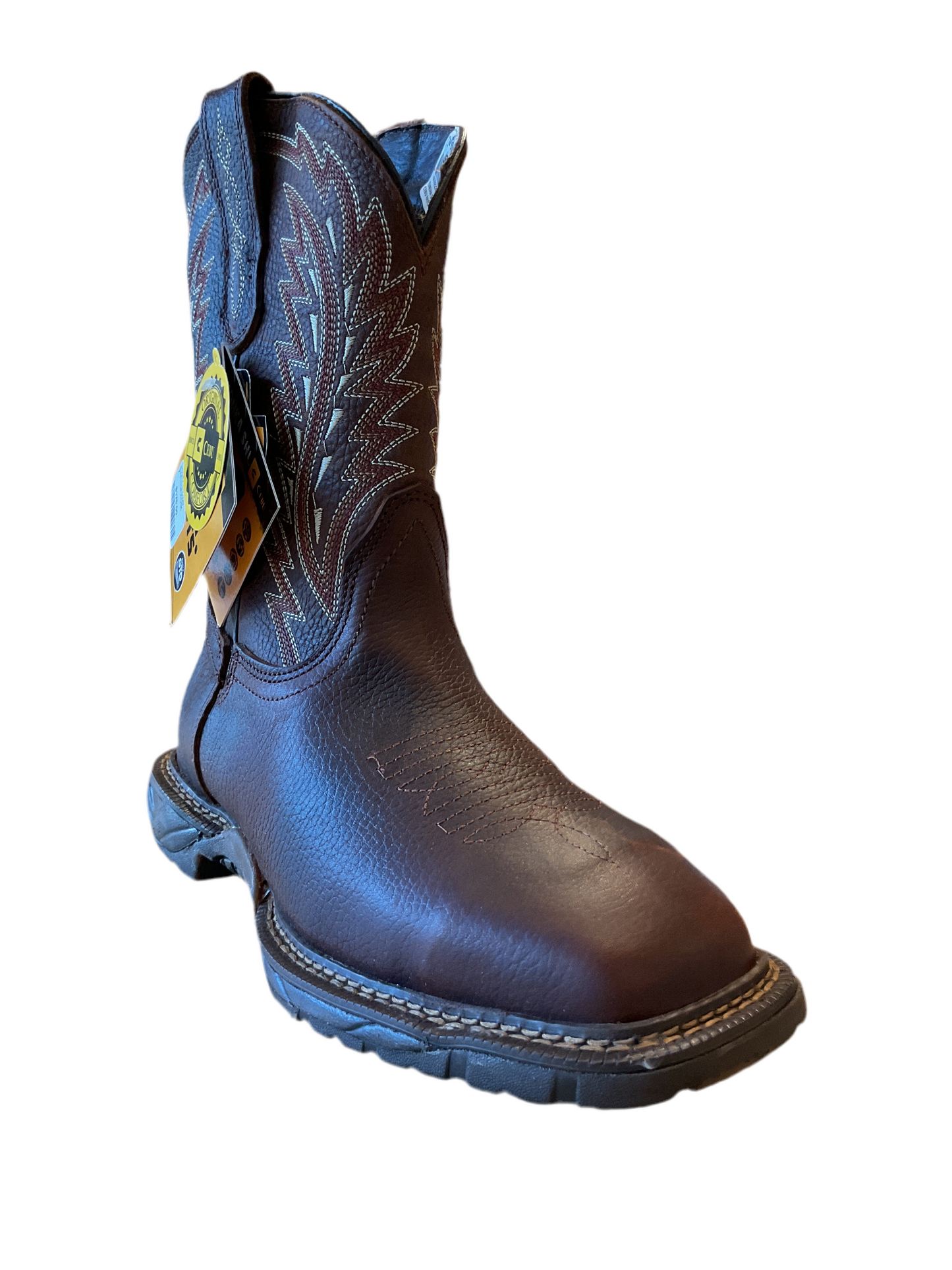 CEBU TUNDRA BROWN STEEL TOE WORK BOOTS