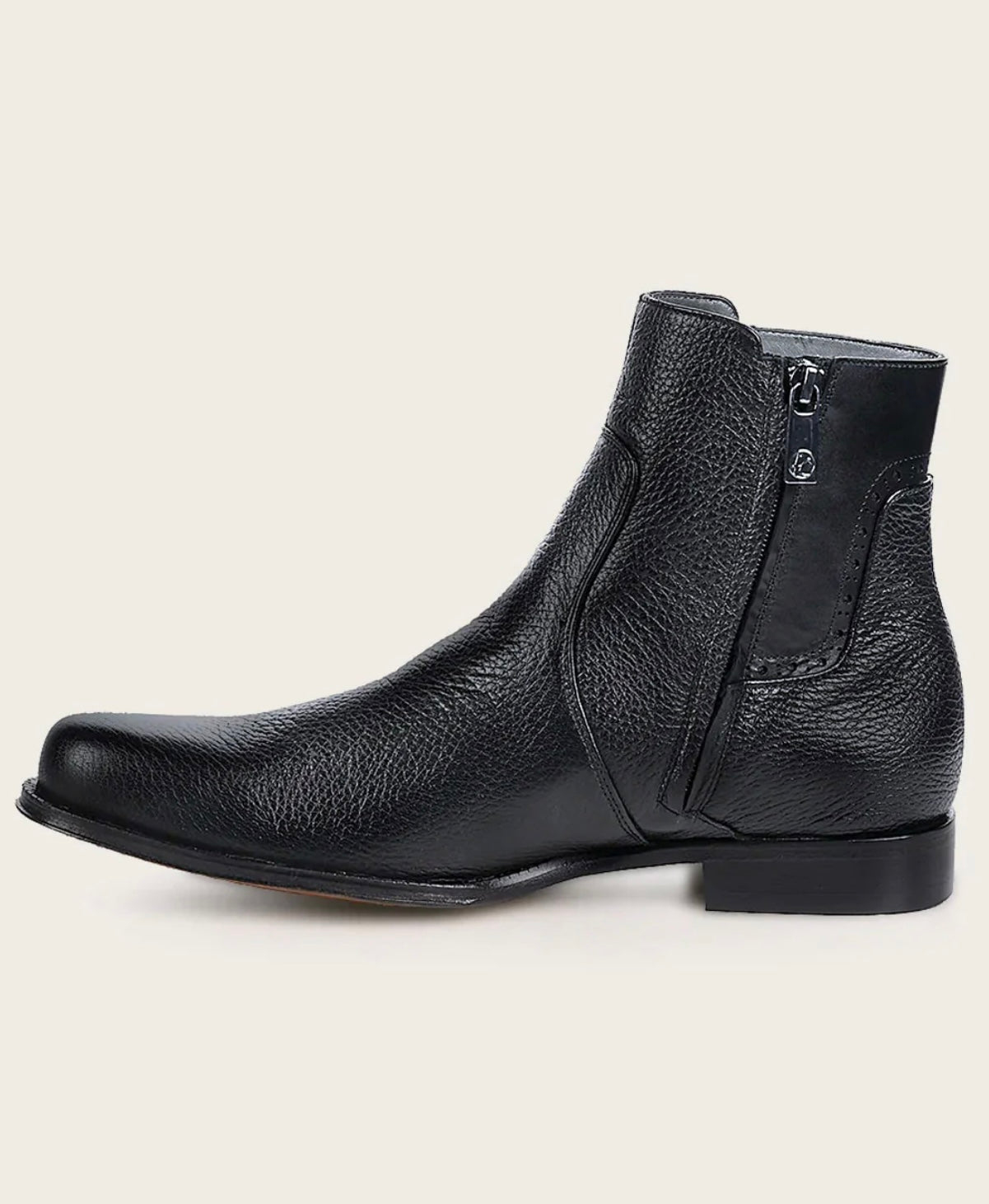 FC781 FRANCO CUADRA DRESS CASUAL BLACK DEER BOOTIE