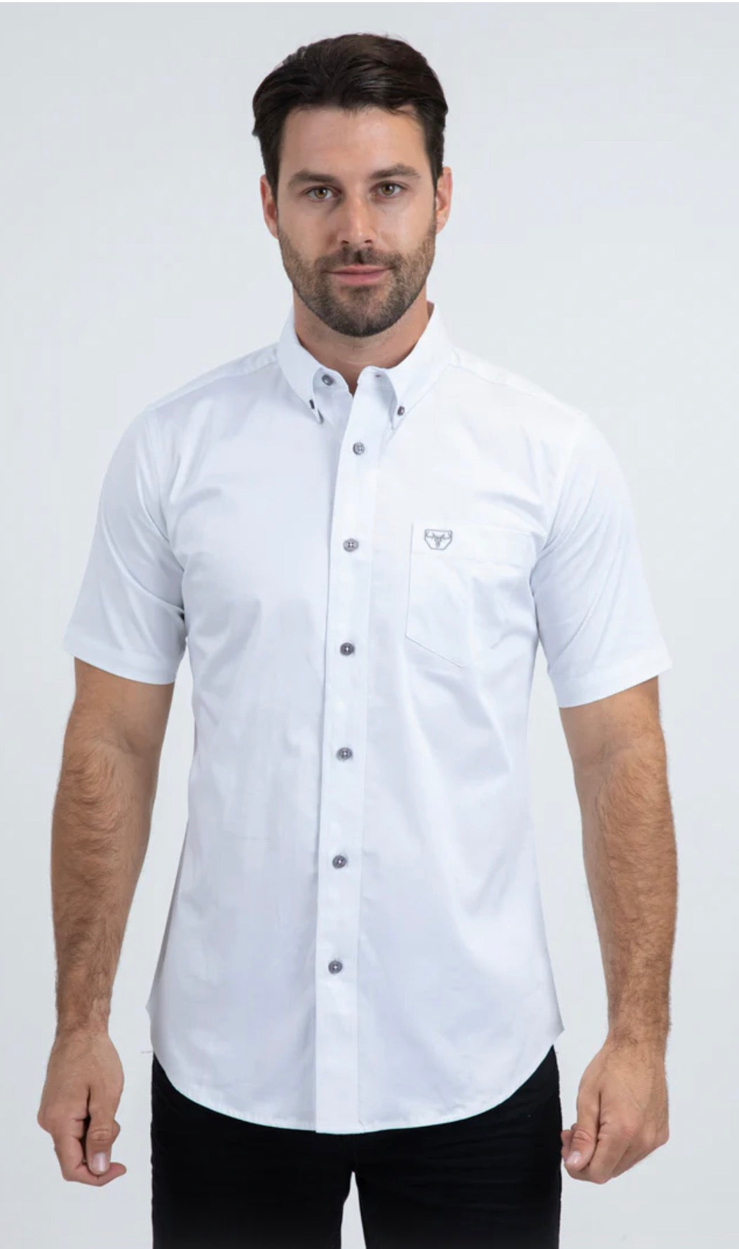 CTS9259 PLATINI WHITE SHORT SLEEVE SHIRT