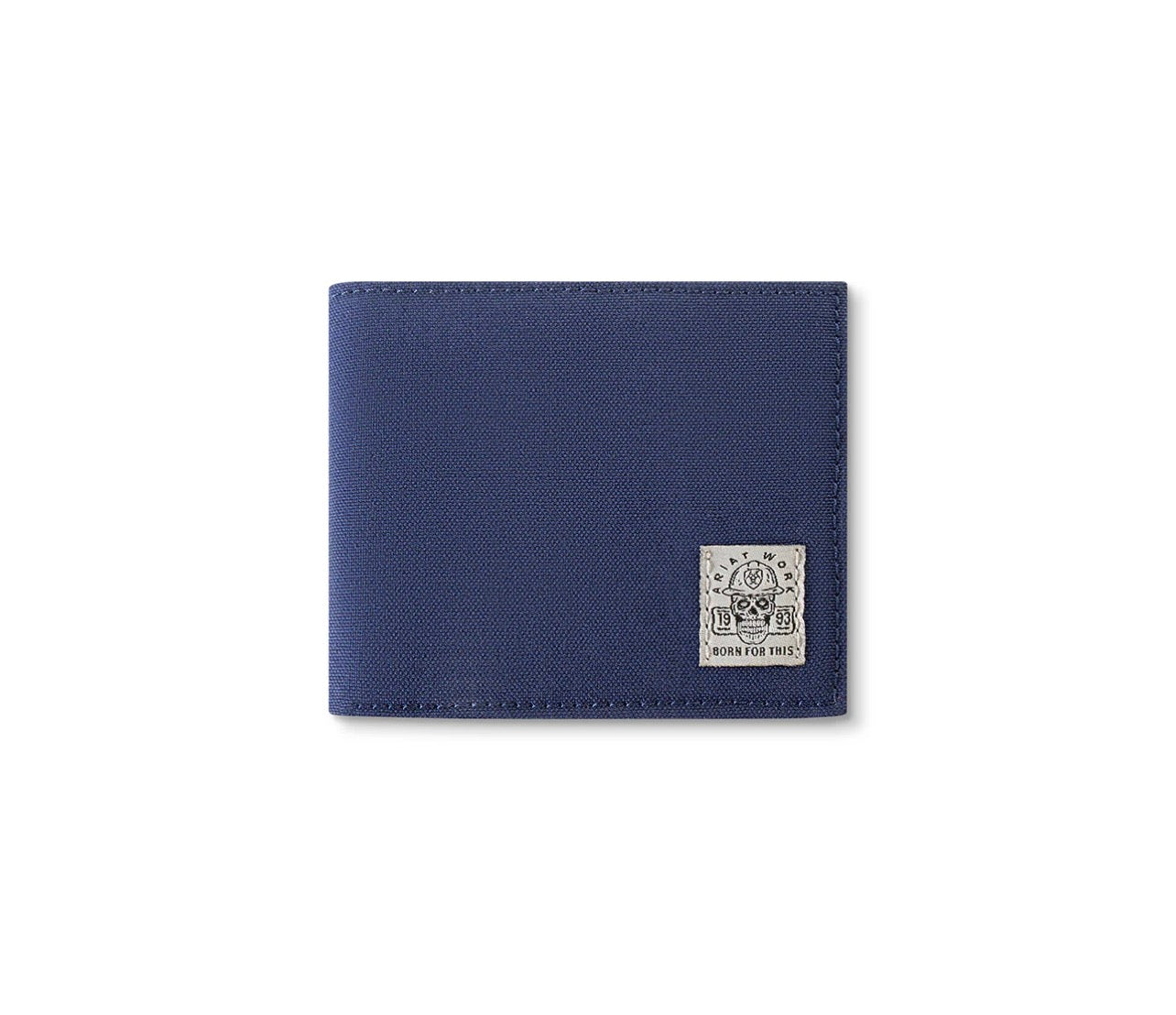 A3402527 ARIAT MEN'S ROUGHNECK BLACK WESTERN BIFOLD WALLET