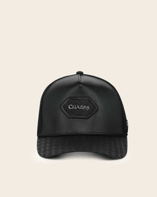CP006 CUADRA MN BLACK CAP- STINGRAY PATCH
