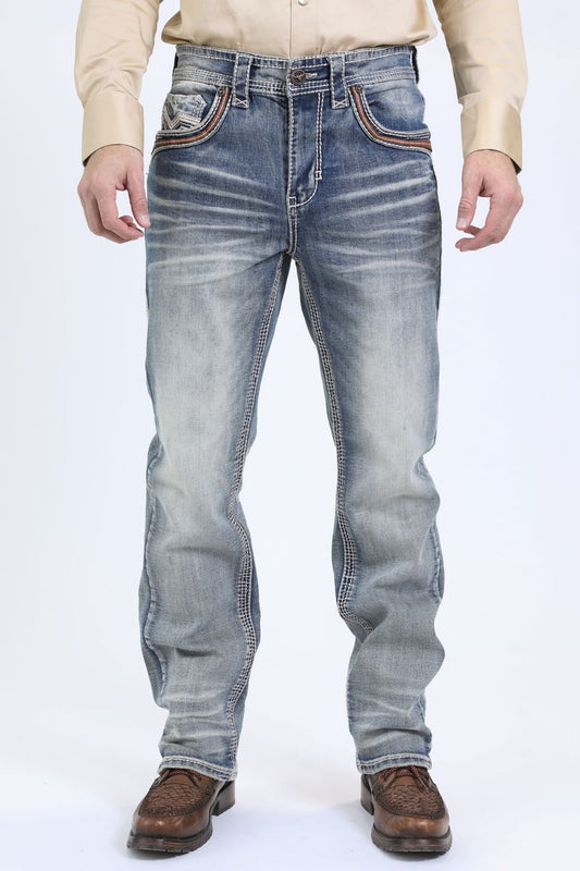 PHD10767 PLATINI TRIPLE STITCH SIGNATURE POCKET JEANS
