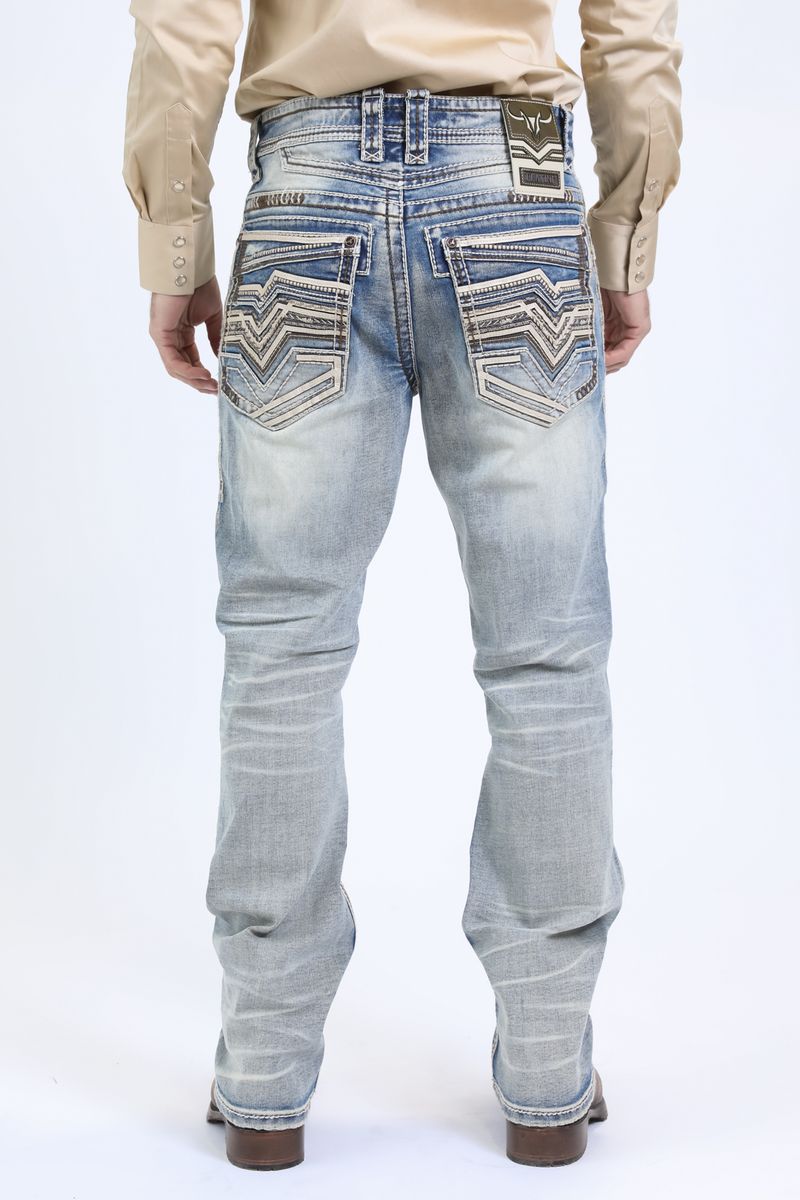 PHD10762 PLATINI TRIPLE STITCH SIGNATURE POCKET JEANS