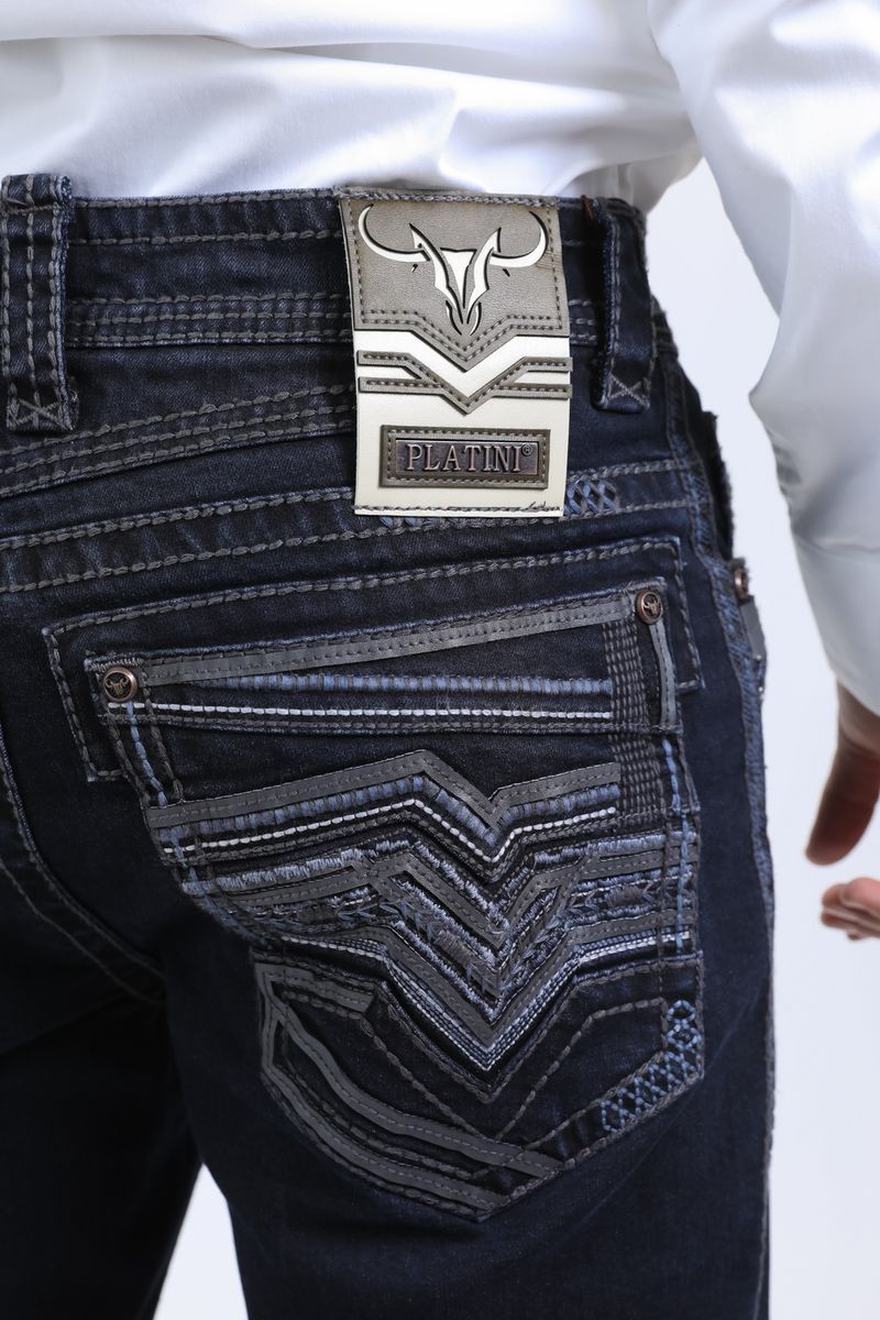PHD10765 PLATINI TRIPLE STITCH SIGNATURE POCKET JEANS