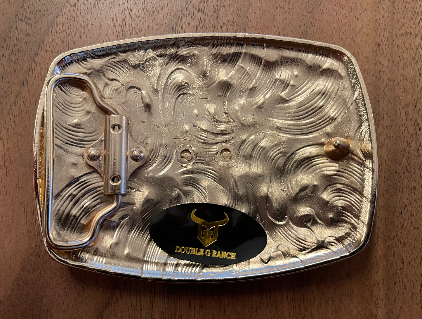 DGR014 DOUBLE G RANCH BELT BUCKLE WOMENS ROSE GOLD