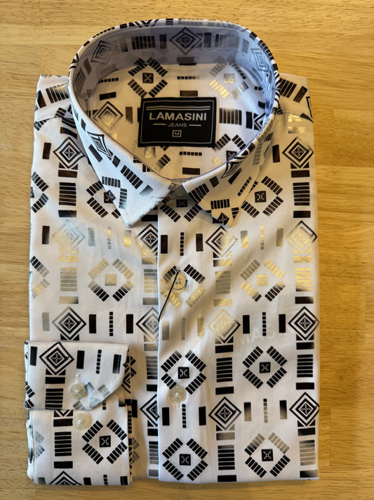 LAM4476 LAMASINI WHITE SHIRT 3601