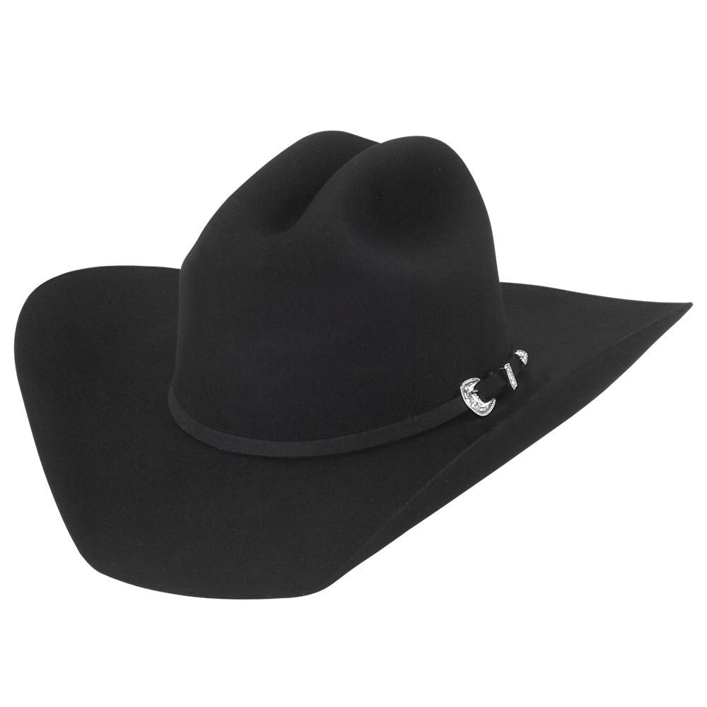 JF0342RDEO40 JUSTIN 3X RODEO BLACK FELT HAT