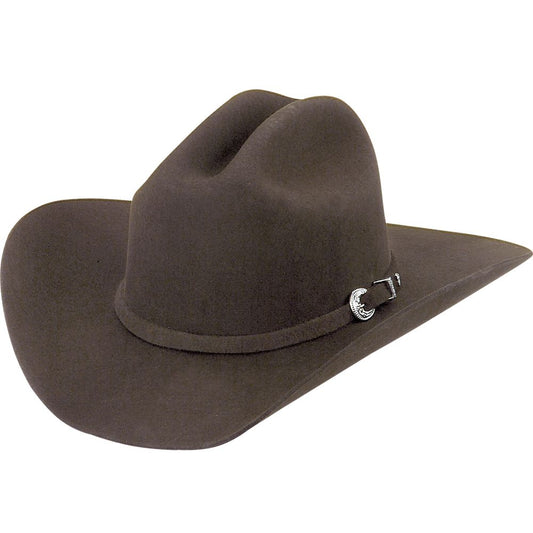 JF0342RDEO40 JUSTIN 3X RODEO BROWN FELT HAT