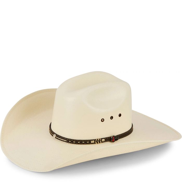 JS1130SWWA44 JUSTIN 10X SWEET WATER IVORY COWBOY STRAW HAT