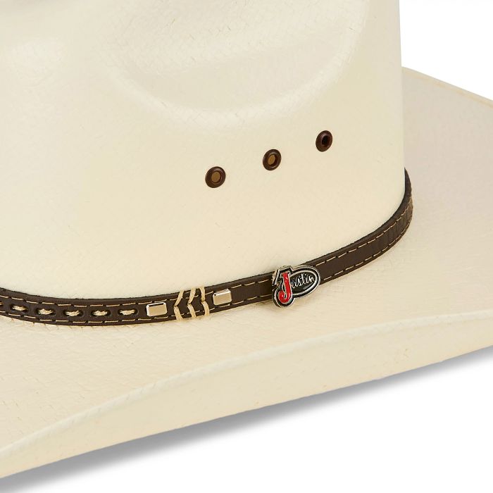 JS1130SWWA44 JUSTIN 10X SWEET WATER IVORY COWBOY STRAW HAT