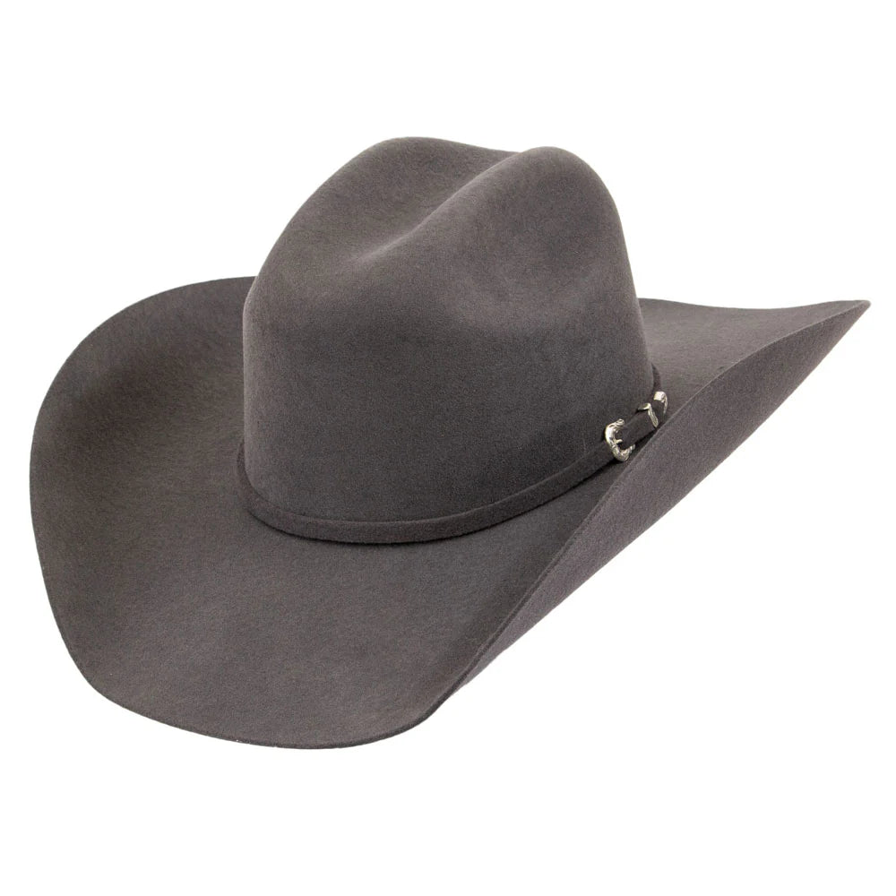 JF0330DNT2XL JUSTIN 3X DENTON SMOKE FELT HAT