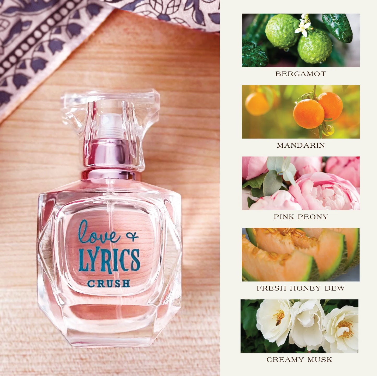 TRU WESTERN LOVE AND LYRICS CRUSH PERFUME 50ML