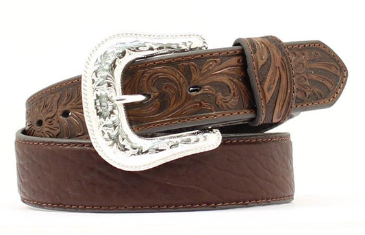 N2438902 NOCONA BULLHIDE BROWN BELT