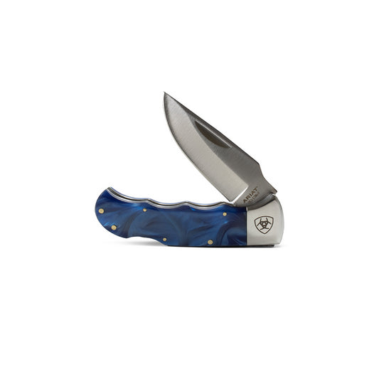 A710011027 ARIAT SMOOTH BLADE BLUE - MEDIUM