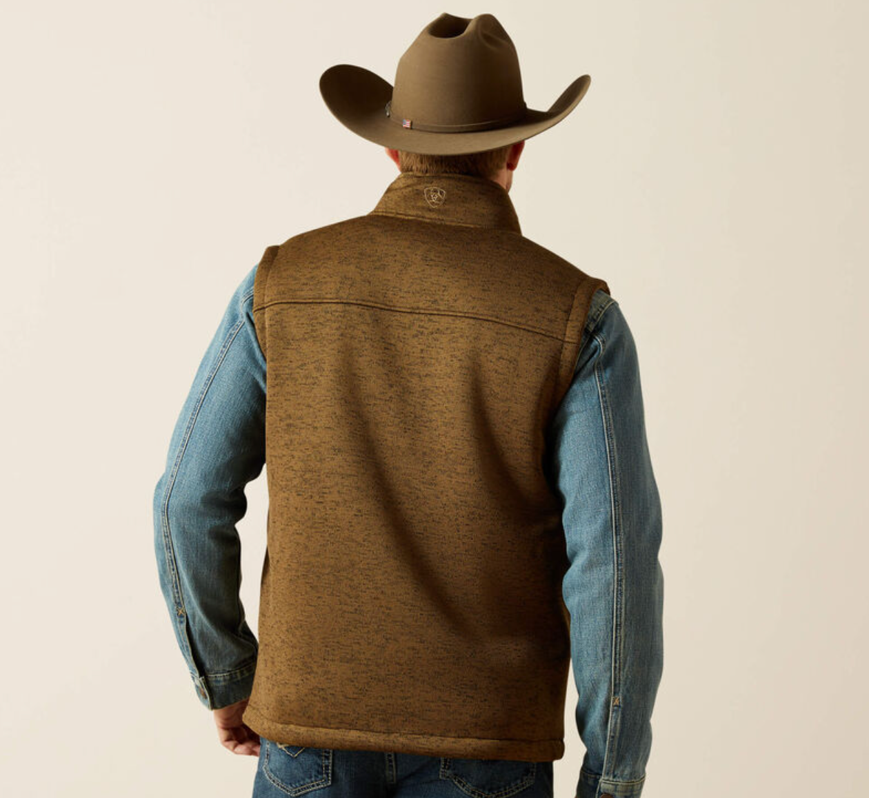 10062485  ARIAT MENS CALDWELL SHERPA VEST CUB