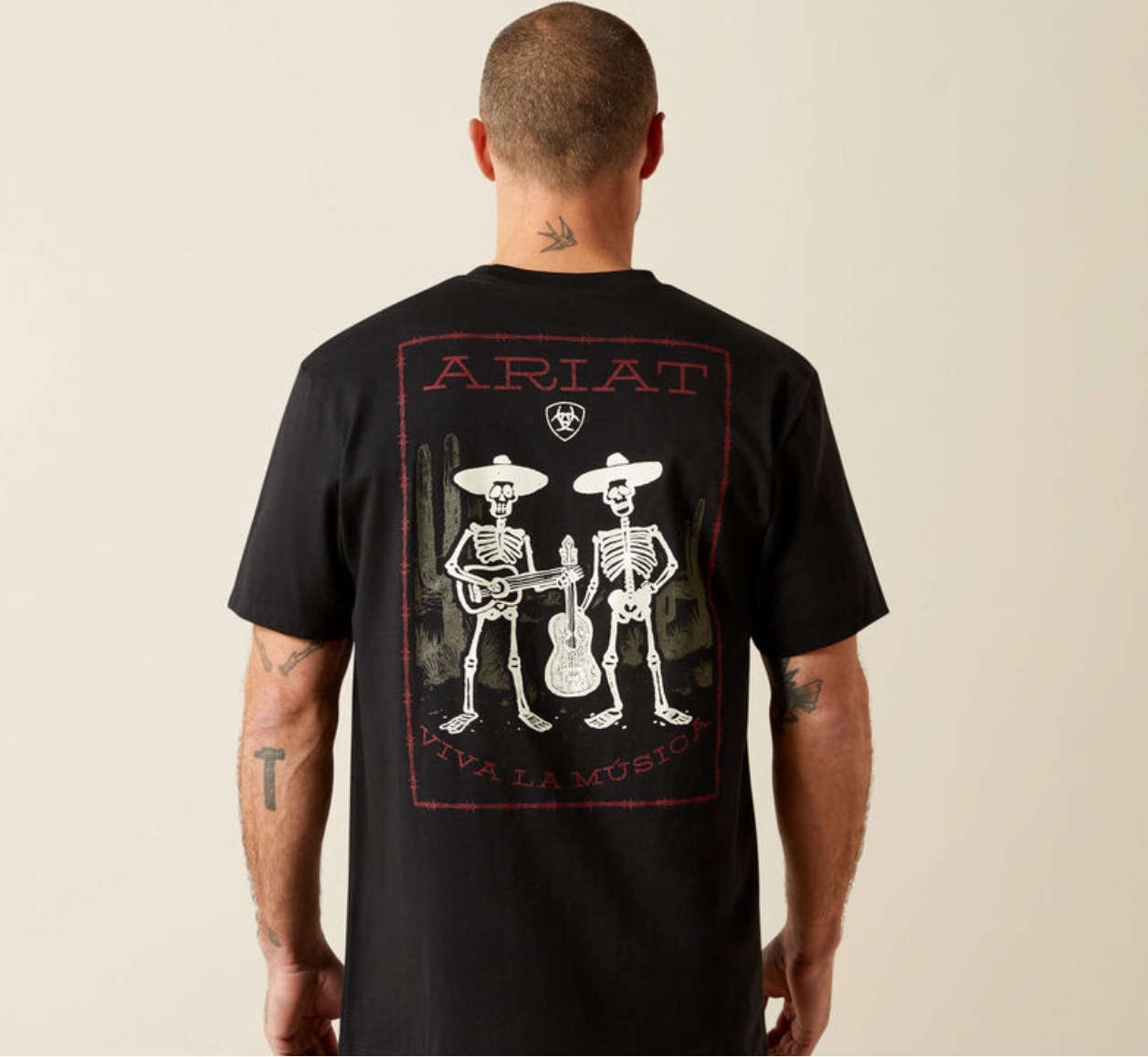 10065895 ARIAT GRATEFUL MUERTOS T-SHIRT