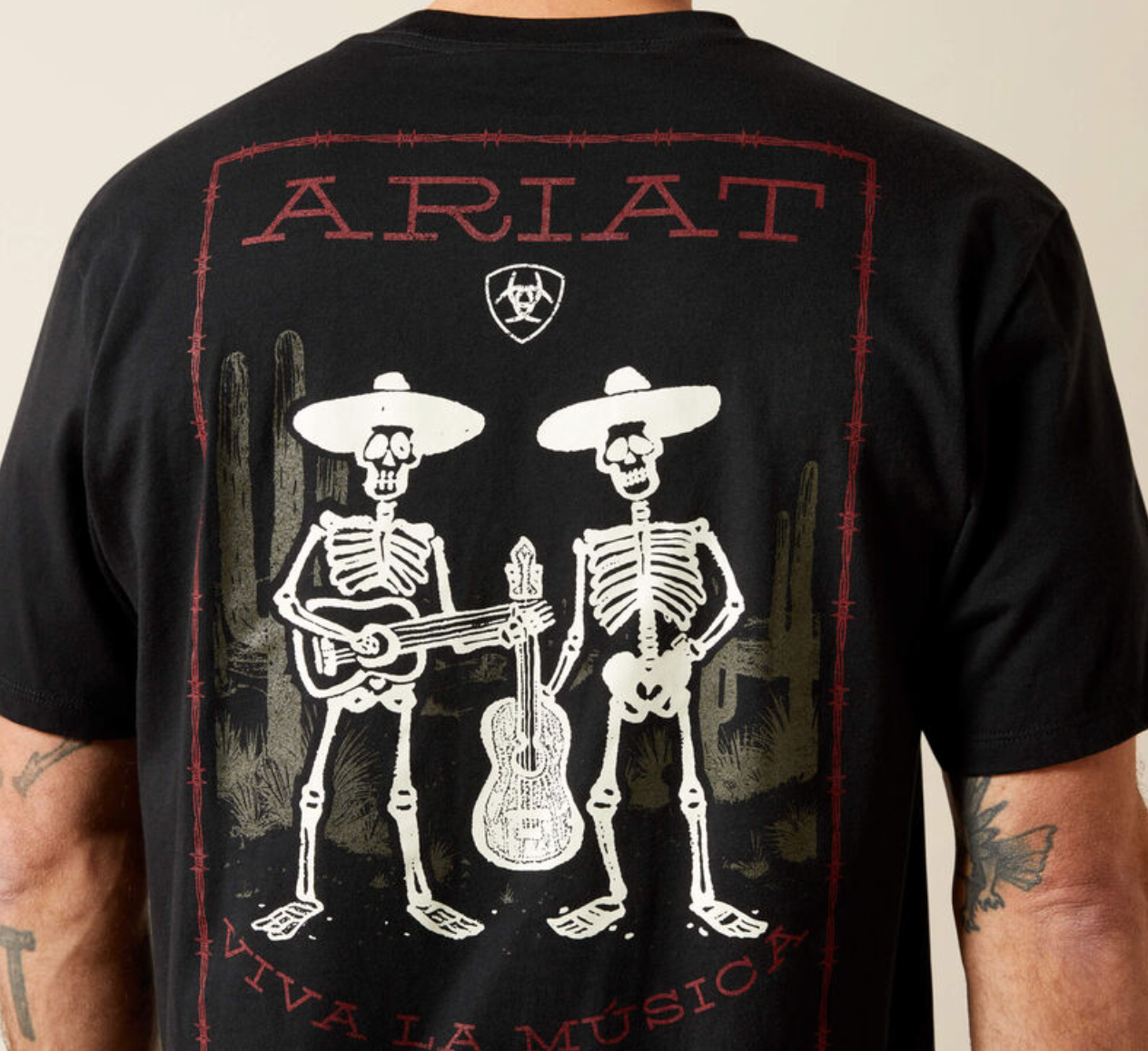 10065895 ARIAT GRATEFUL MUERTOS T-SHIRT
