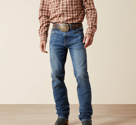 10065923 ARIAT M7 SLIM REBEL CLASSIC RISE STRAIGHT LEG JEANS-LIVERMORE