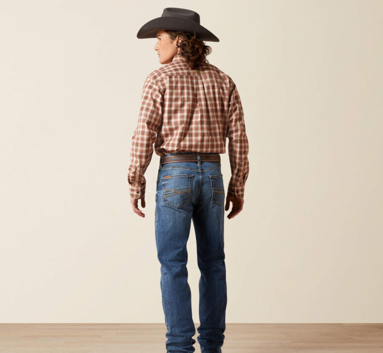 10065923 ARIAT M7 SLIM REBEL CLASSIC RISE STRAIGHT LEG JEANS-LIVERMORE