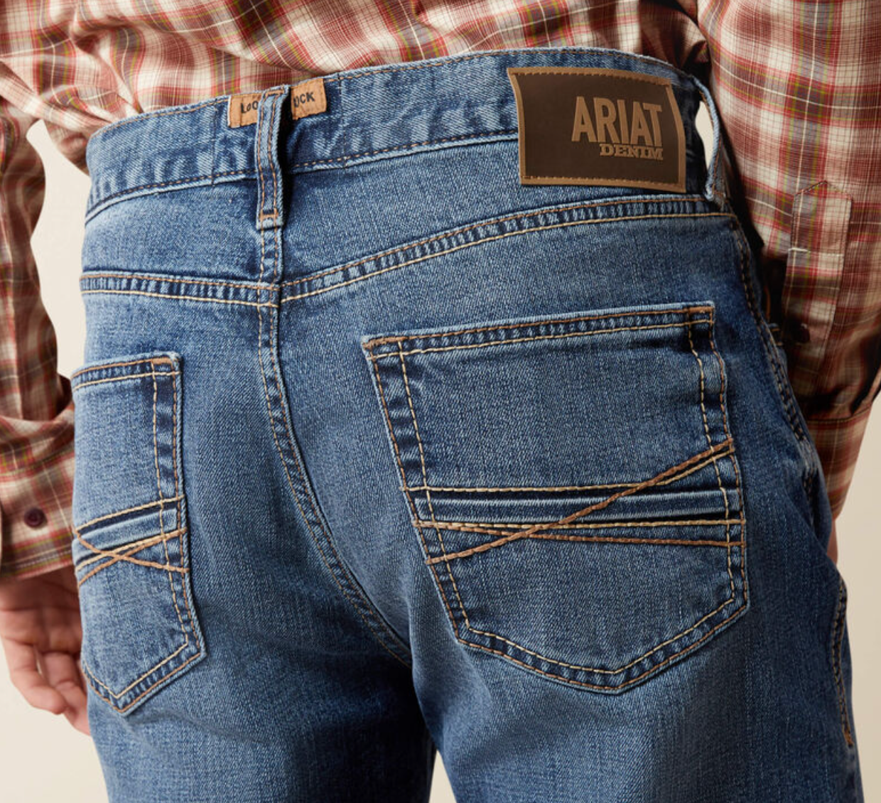 10065923 ARIAT M7 SLIM REBEL CLASSIC RISE STRAIGHT LEG JEANS-LIVERMORE