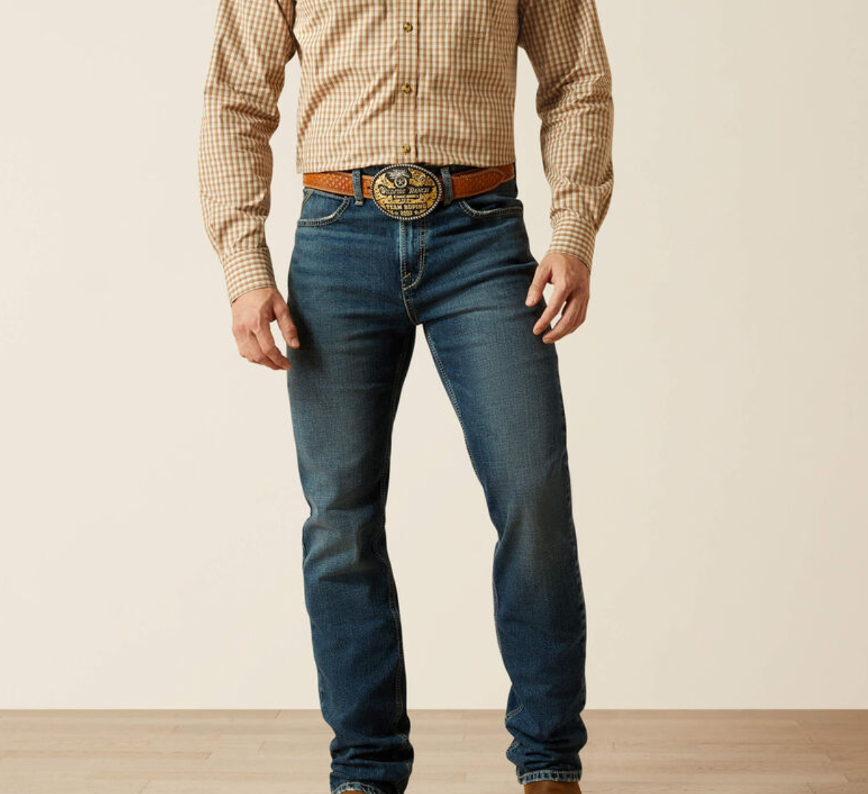 10061743 ARIAT M7 SLIM SAWYER CLASSIC RISE STRAIGHT LEG JEANS- NORRIS