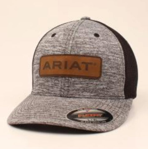 A300086201 ARIAT MENS CAP LEATHER PATCH