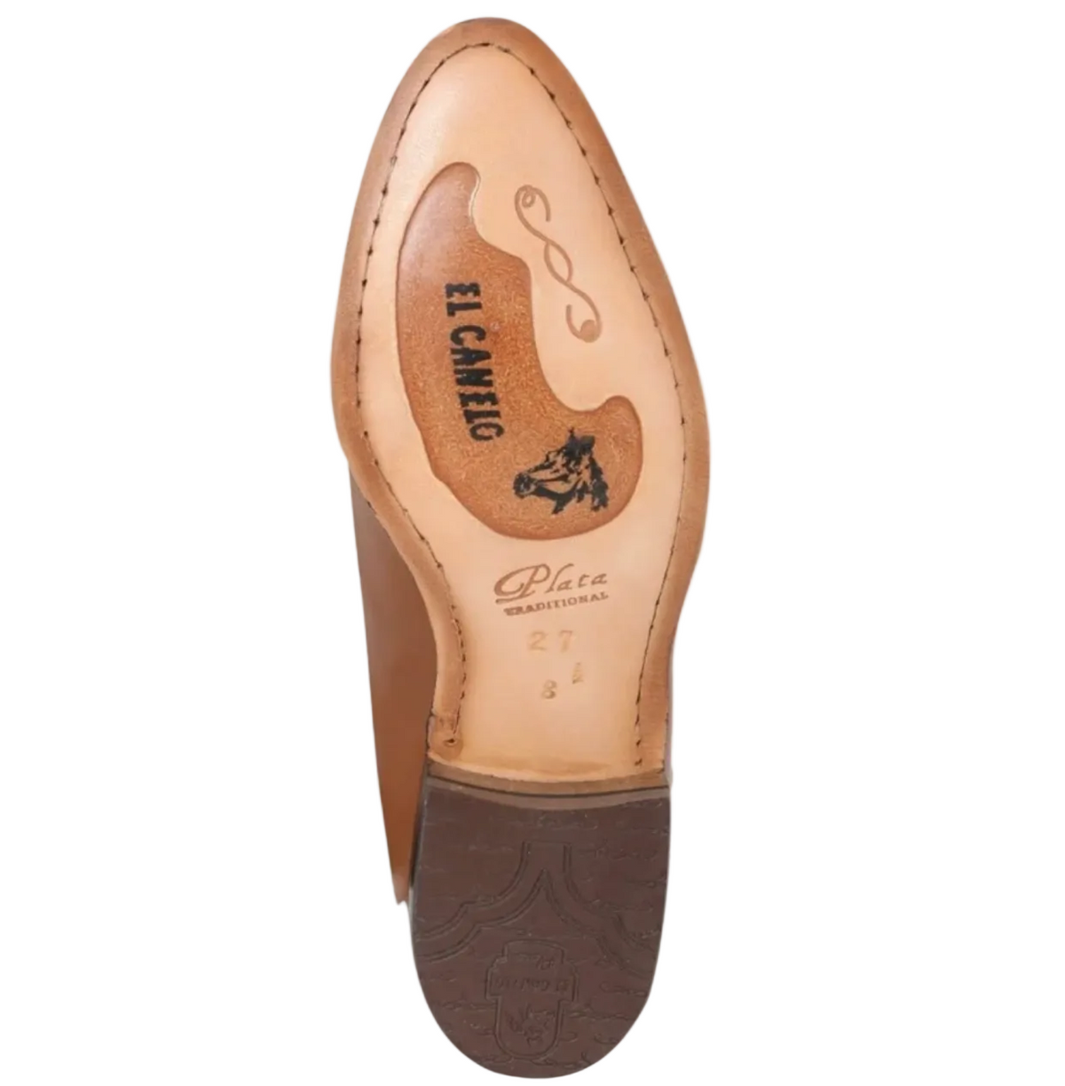 EC-01-MP El Canelo  01- Plata Charro Ankle Boot - Atlas Maple