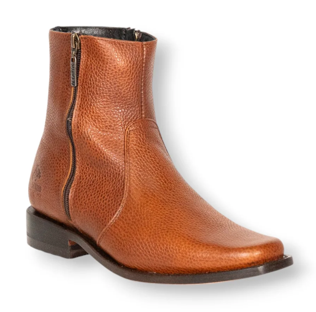 42 EL CANELO CAISSON TAN BOOTS