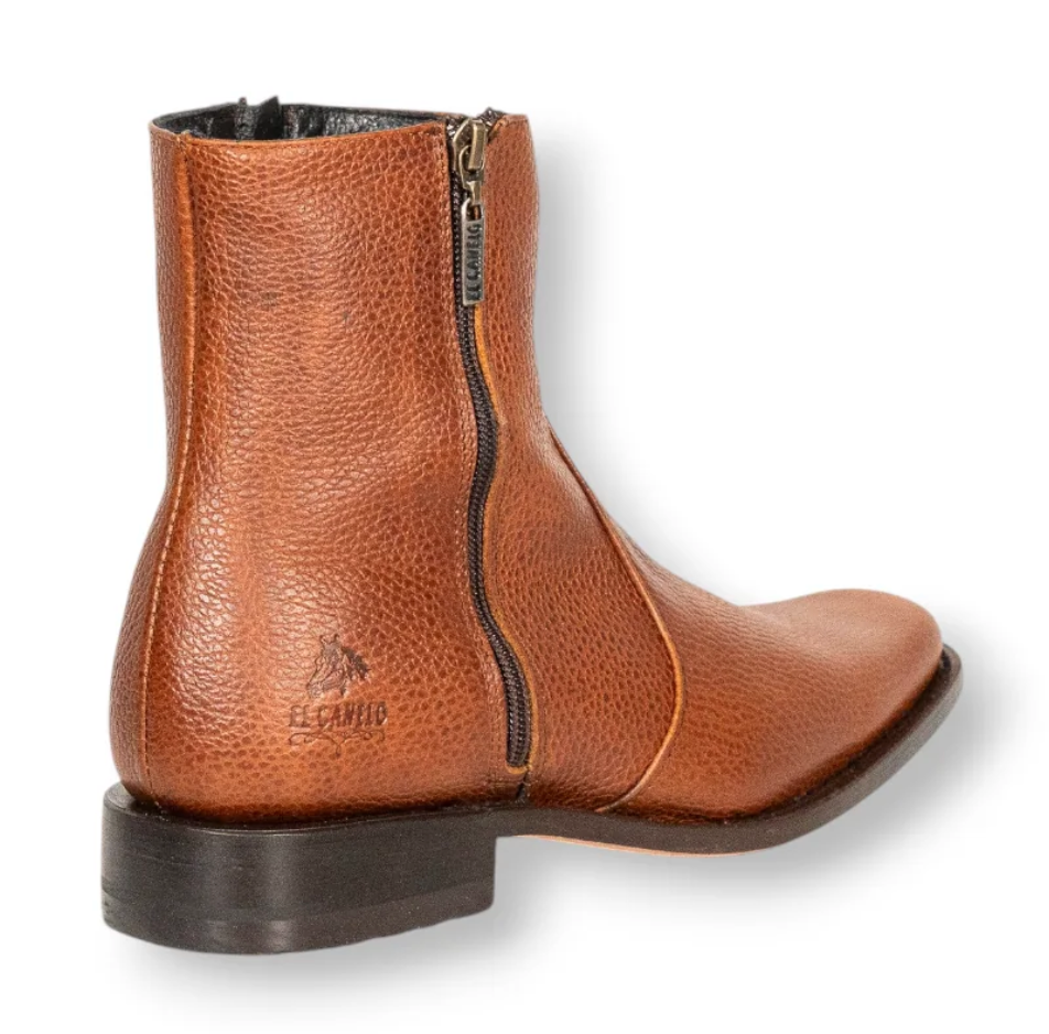 42 EL CANELO CAISSON TAN BOOTS