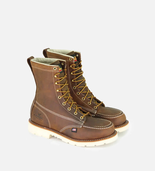 804-4378 THOROGOOD AMERICAN HERITAGE 8IN STELL TOE WORK BOOTS