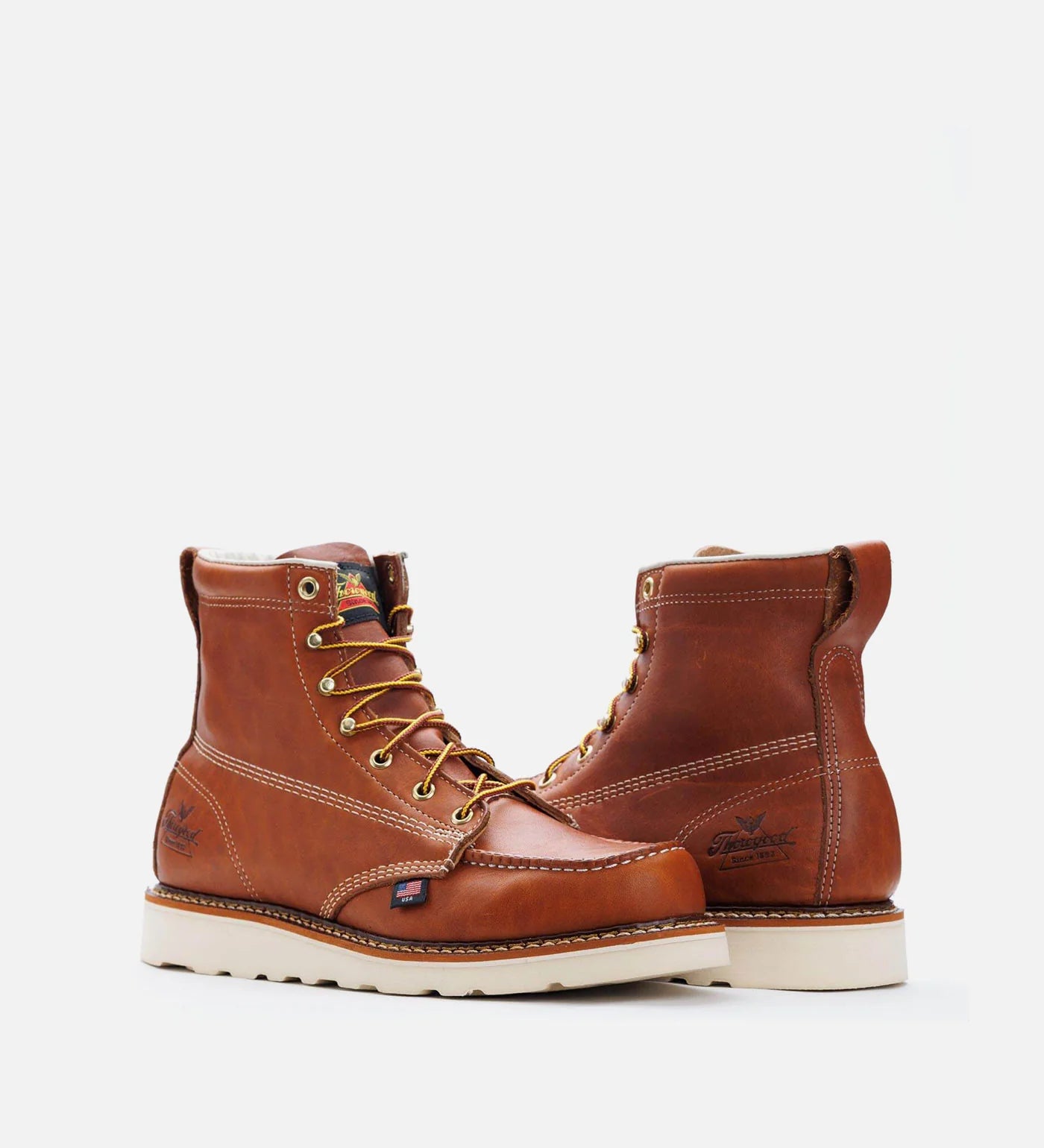 804-4200 THOROGOOD 6IN MOC TOE SAFETY BOOTS