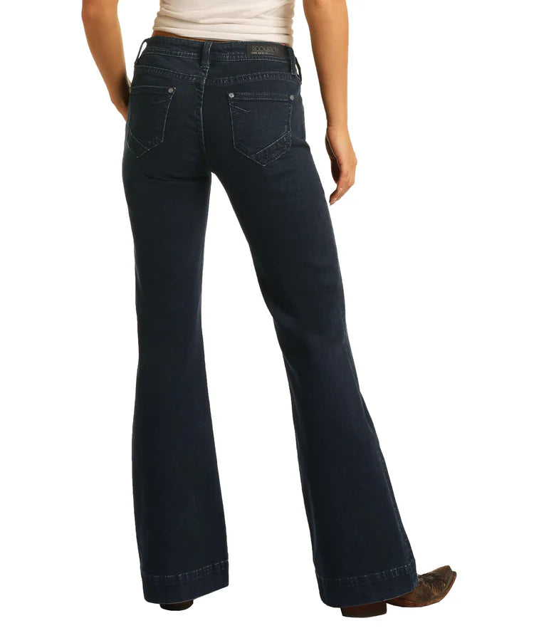 W8M4164 ROCK N ROLL MID RIDE EXTRA STRETCH TROUSERS
