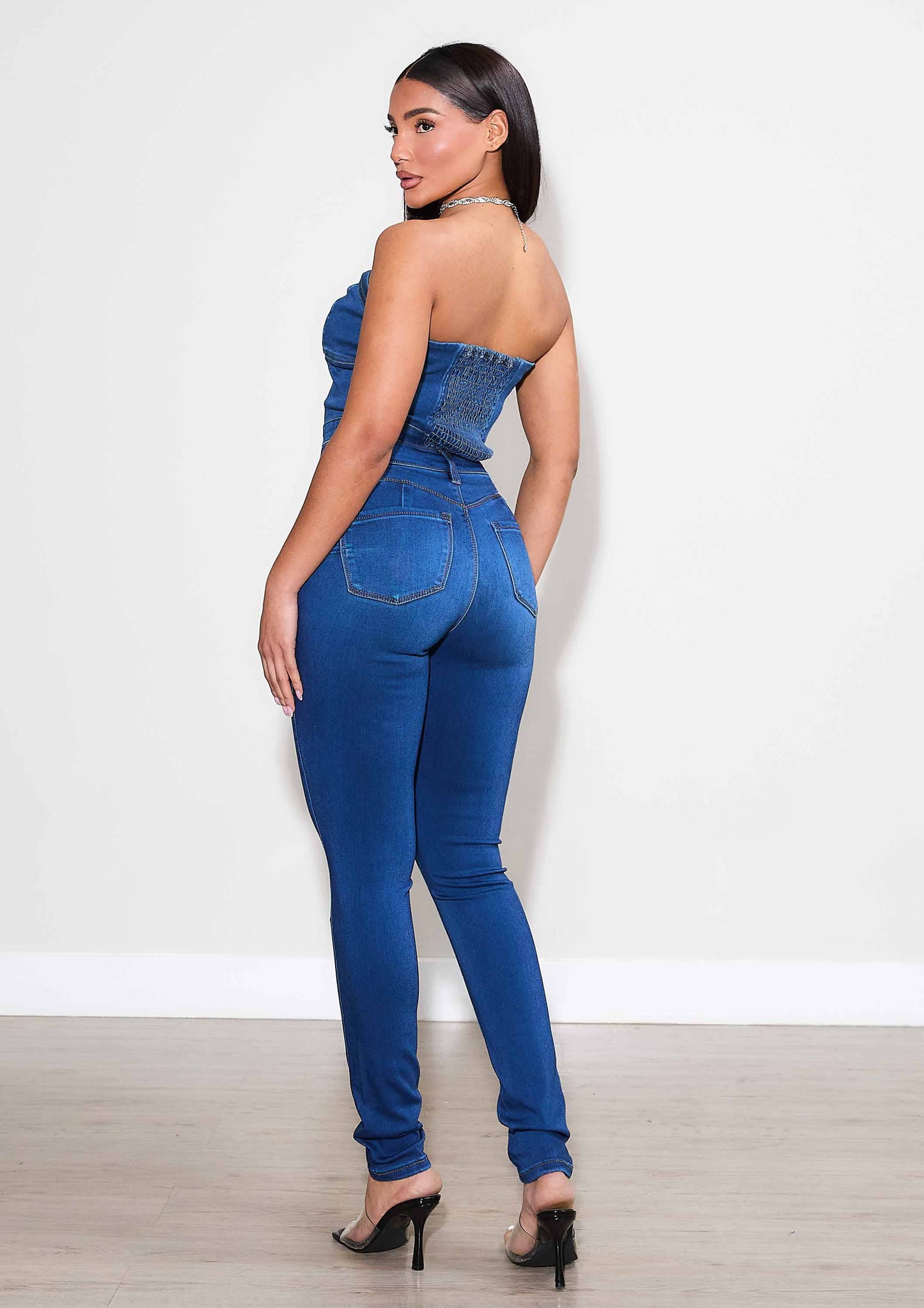 EP1891 SKINNY JEANS 31 - Always Silky Smooth: Dark Stone