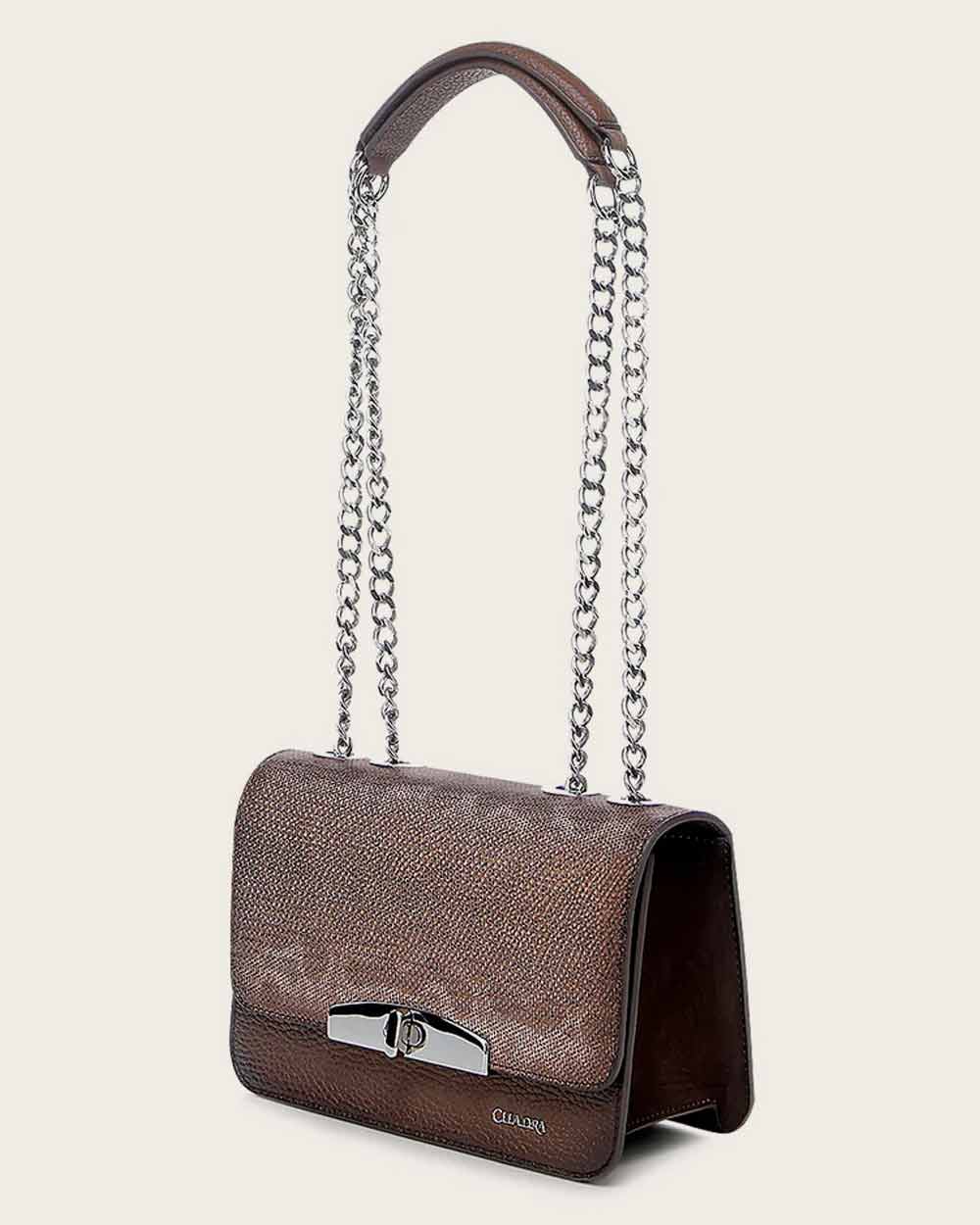 DU694 CARUNGA BROWN HANDBAG
