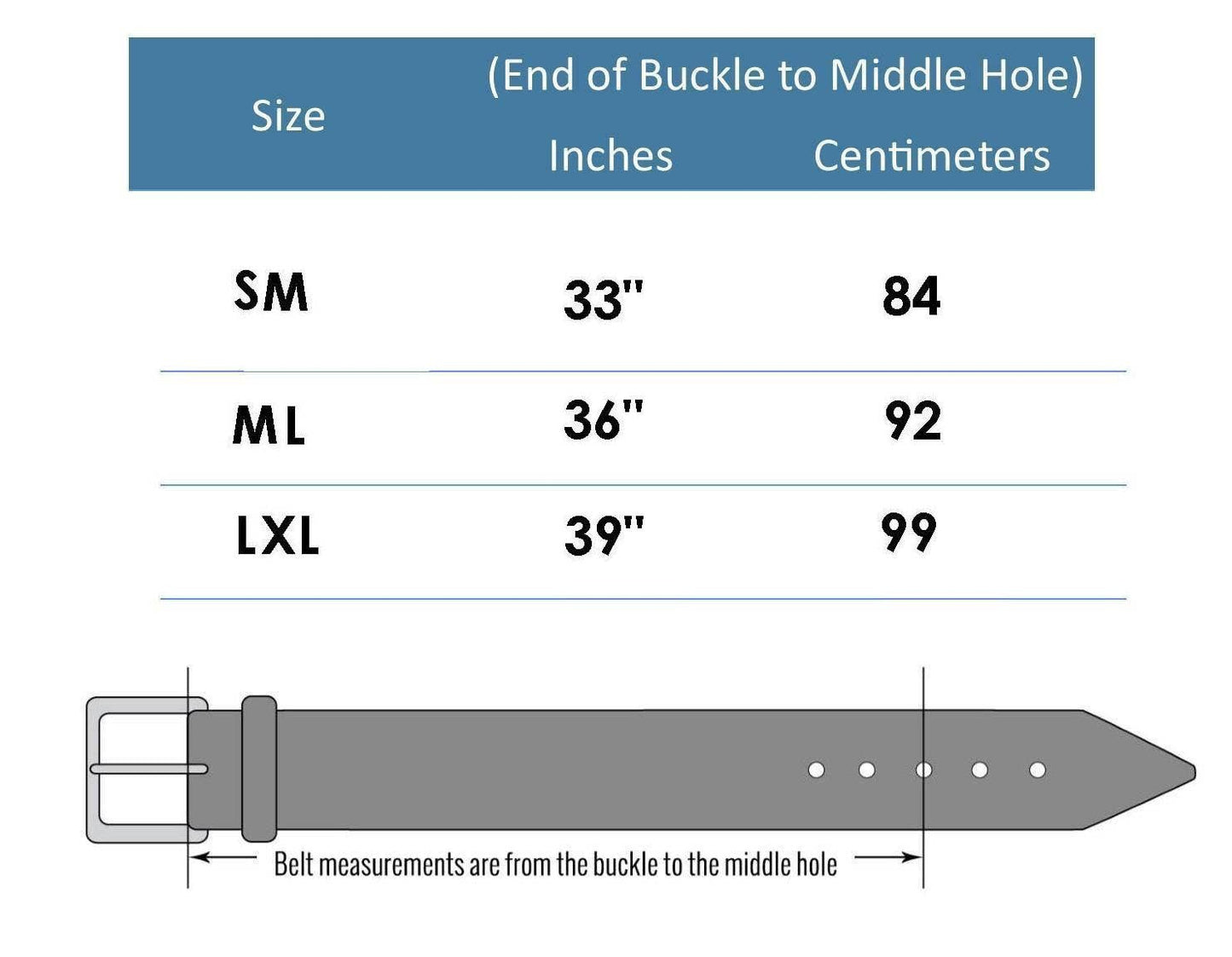 Genuine Leather Belt with Silver Navajo Buckle set: Black