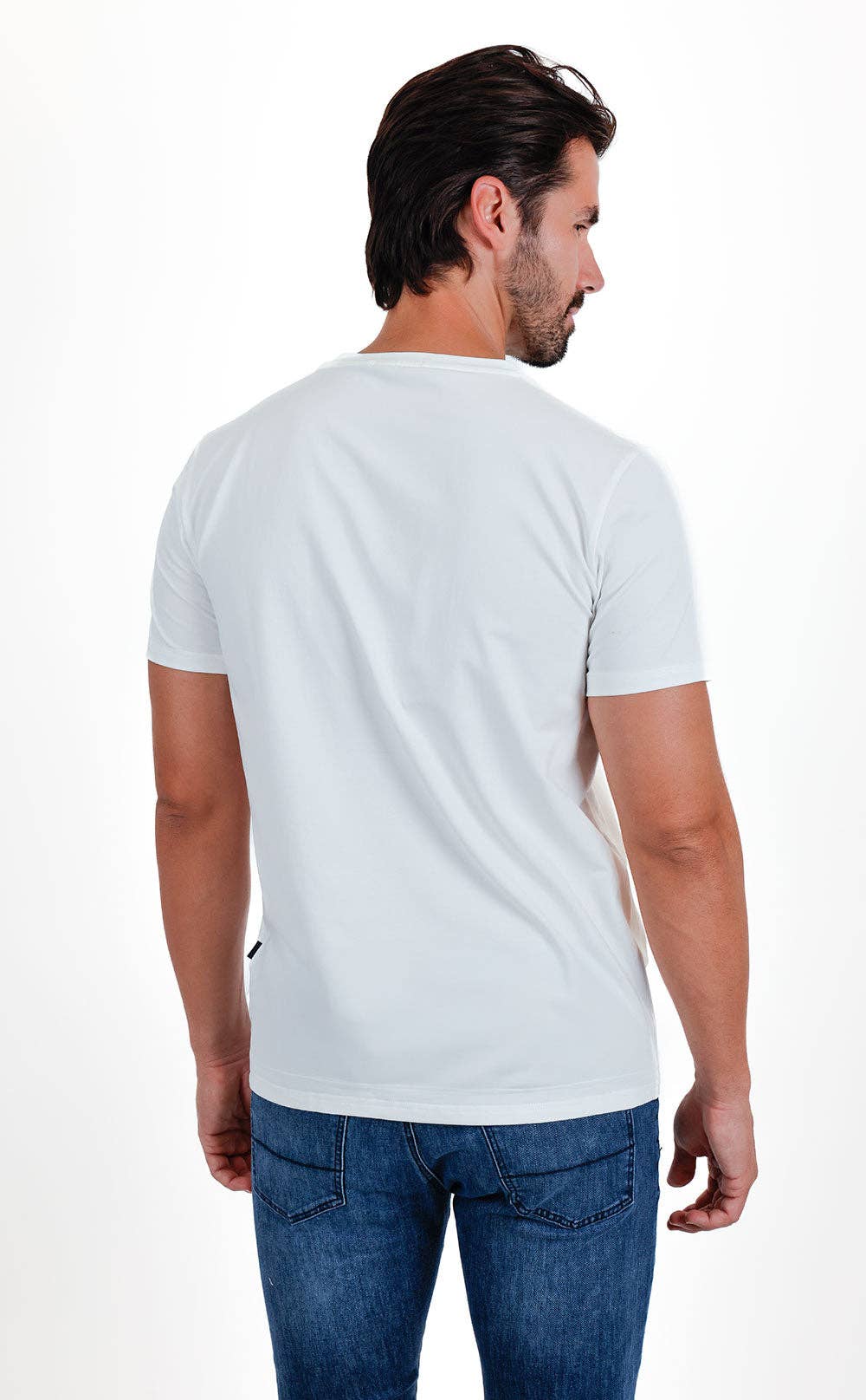 Trendy basics Crew-Neck T-Shirt: -WHT-