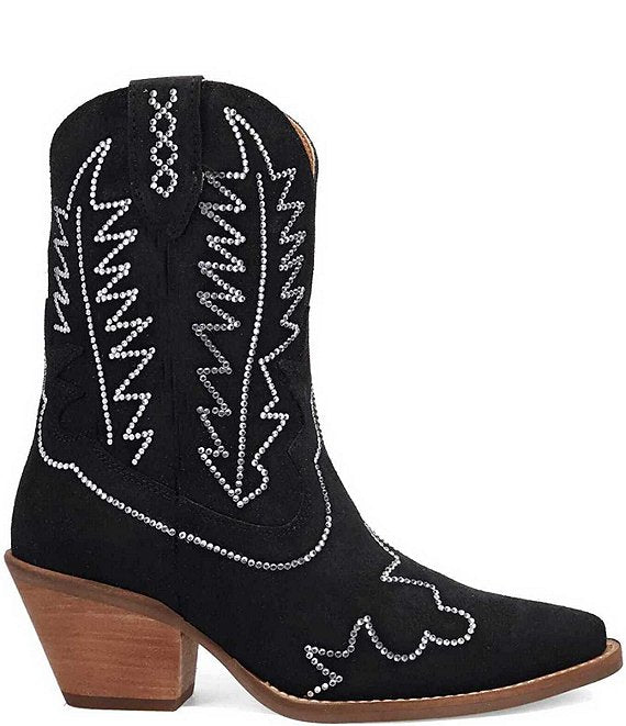DI2376 DINGO TINY PONY BLACK BOOTS