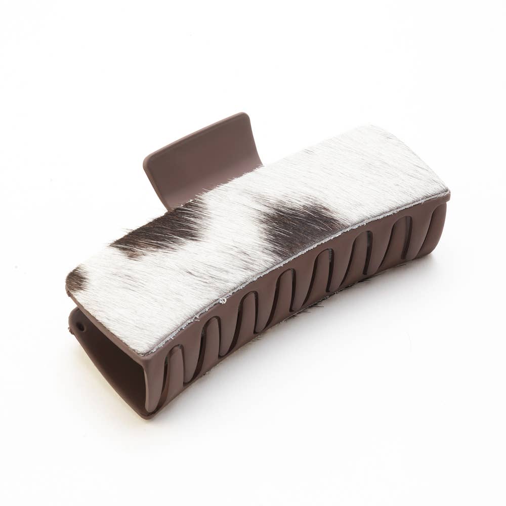 High Vista Hair Comb Clip In Turquoise: Turquoise-Embossed