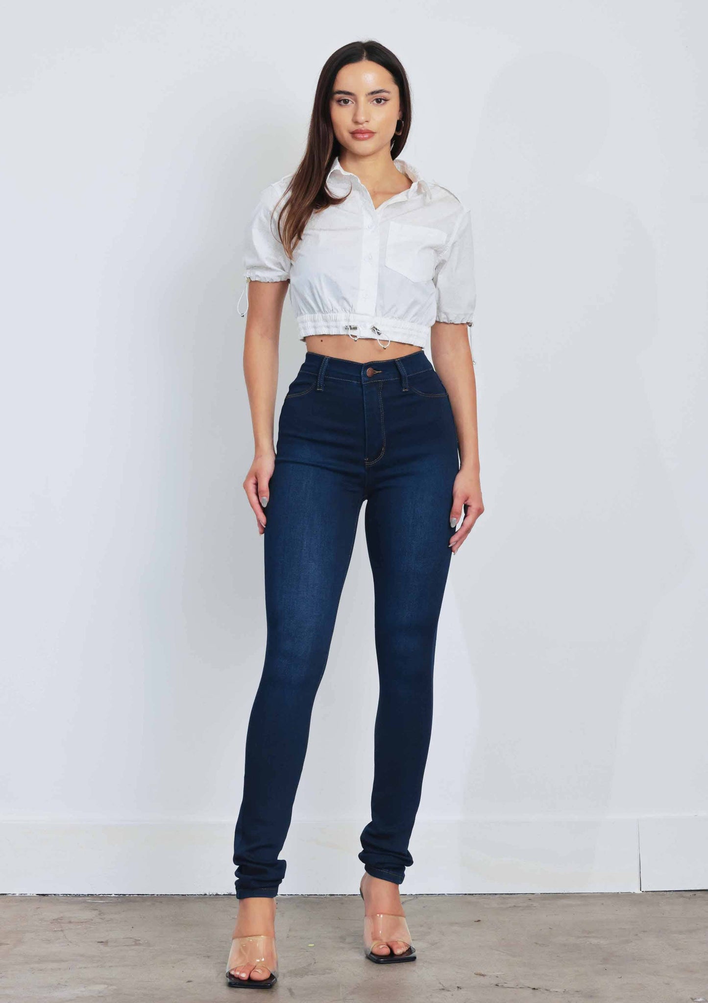 EP1891 SKINNY JEANS 31 - Always Silky Smooth: Dark Stone