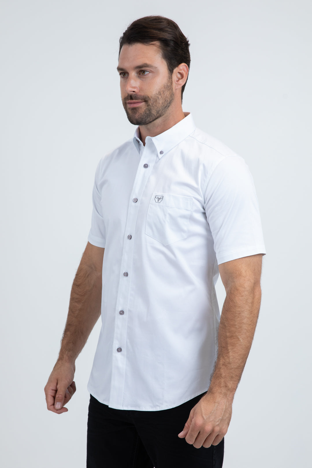 CTS9259 PLATINI WHITE SHORT SLEEVE SHIRT