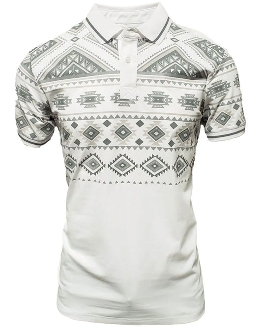 LAM28213 LAMASINI WHITE SHORT SLEEVE SHIRT