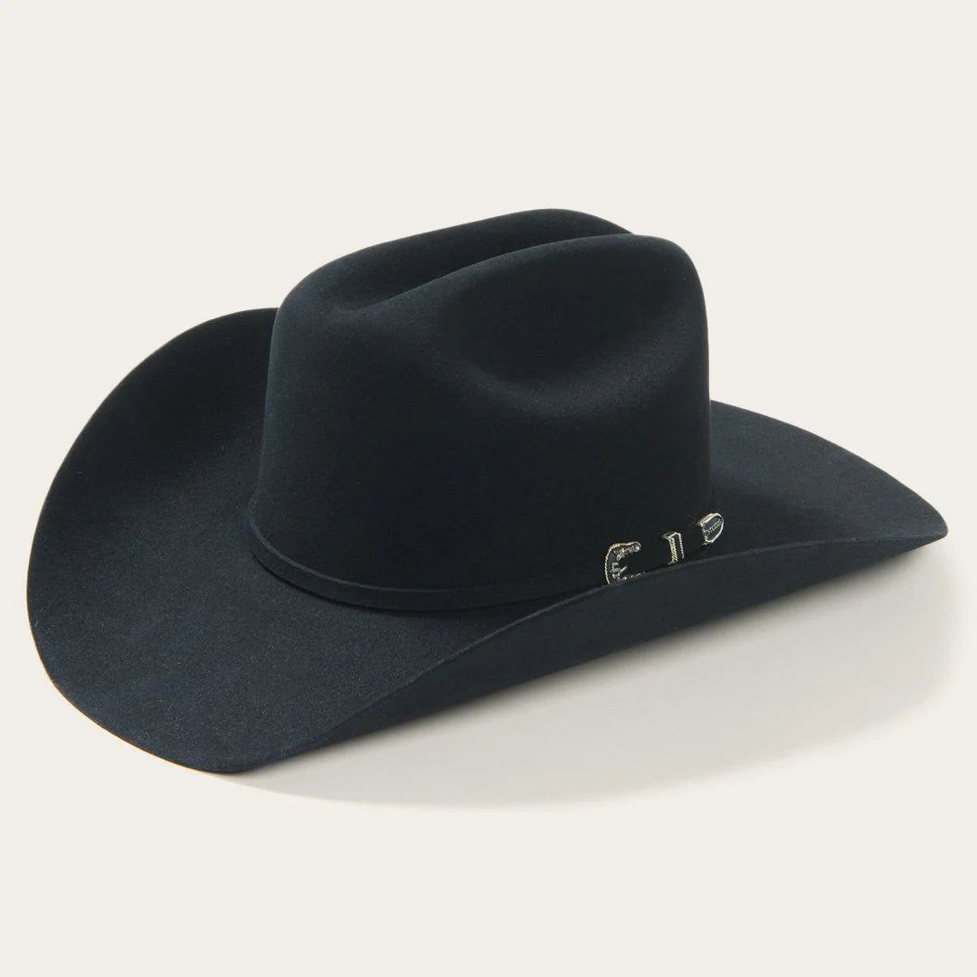 SFSKYL-7242-07 STETSON 6X SKYLINE COWBOY BLACK FELT HAT