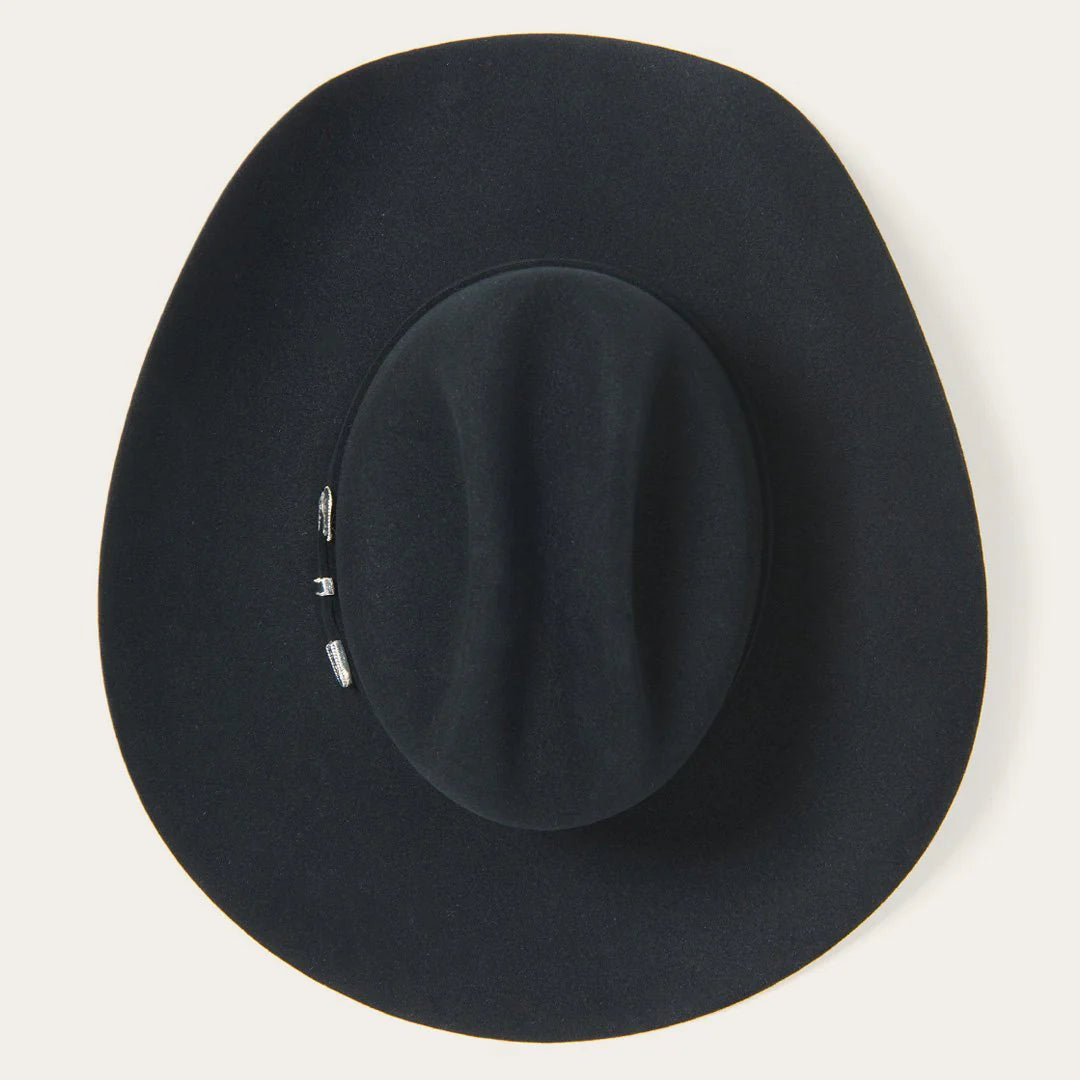 SFSKYL-7242-07 STETSON 6X SKYLINE COWBOY BLACK FELT HAT