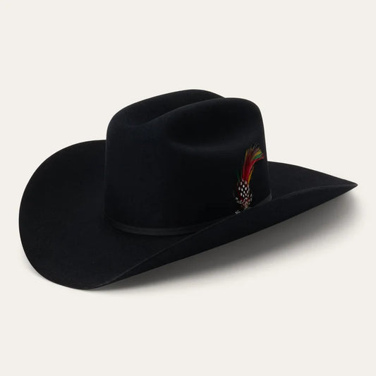 SFSPAR-4840-07 STETSON 6X SPARTAN BLACK FELT HAT